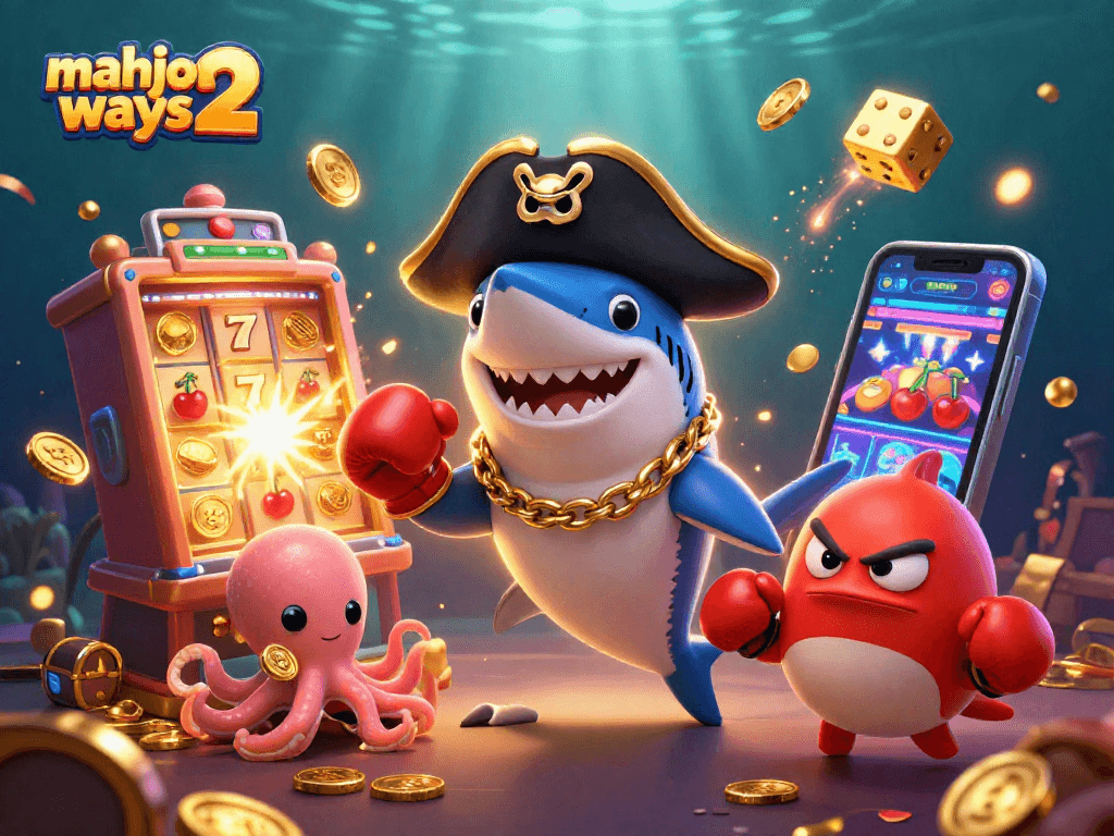 Spin to win at Mahjong Ways 2 with exciting characters, slot machines, and vibrant animations!