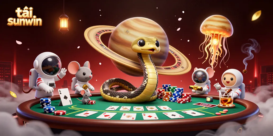 Engage in thrilling gameplay as you tải sunwin to experience exciting casino dynamics with colorful cosmic elements.