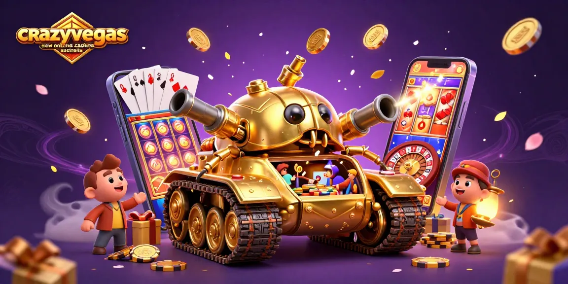 Experience thrilling gaming at crazyvegas new online casinos Australia, featuring vibrant slots and dynamic casino action!